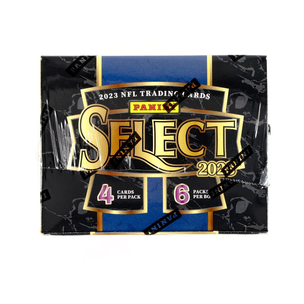 2023 Panini Select Football 6-Pack Blaster Trading Card Box (Red & Blue Prizms!)
