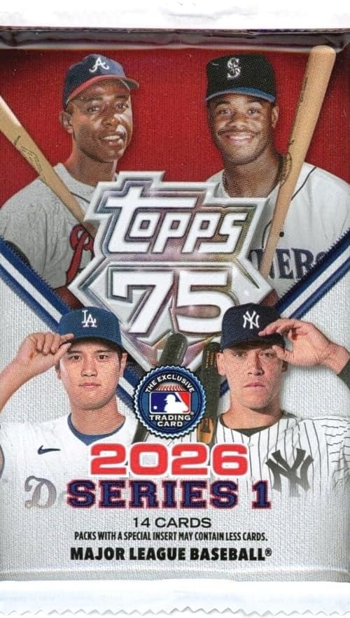 Topps Baseball Series 1 Pack 2026 Trading Cards