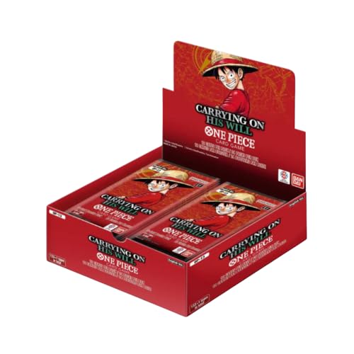 One Piece TCG - Carrying on His Will Booster Box (OP-13) 24 Booster Packs