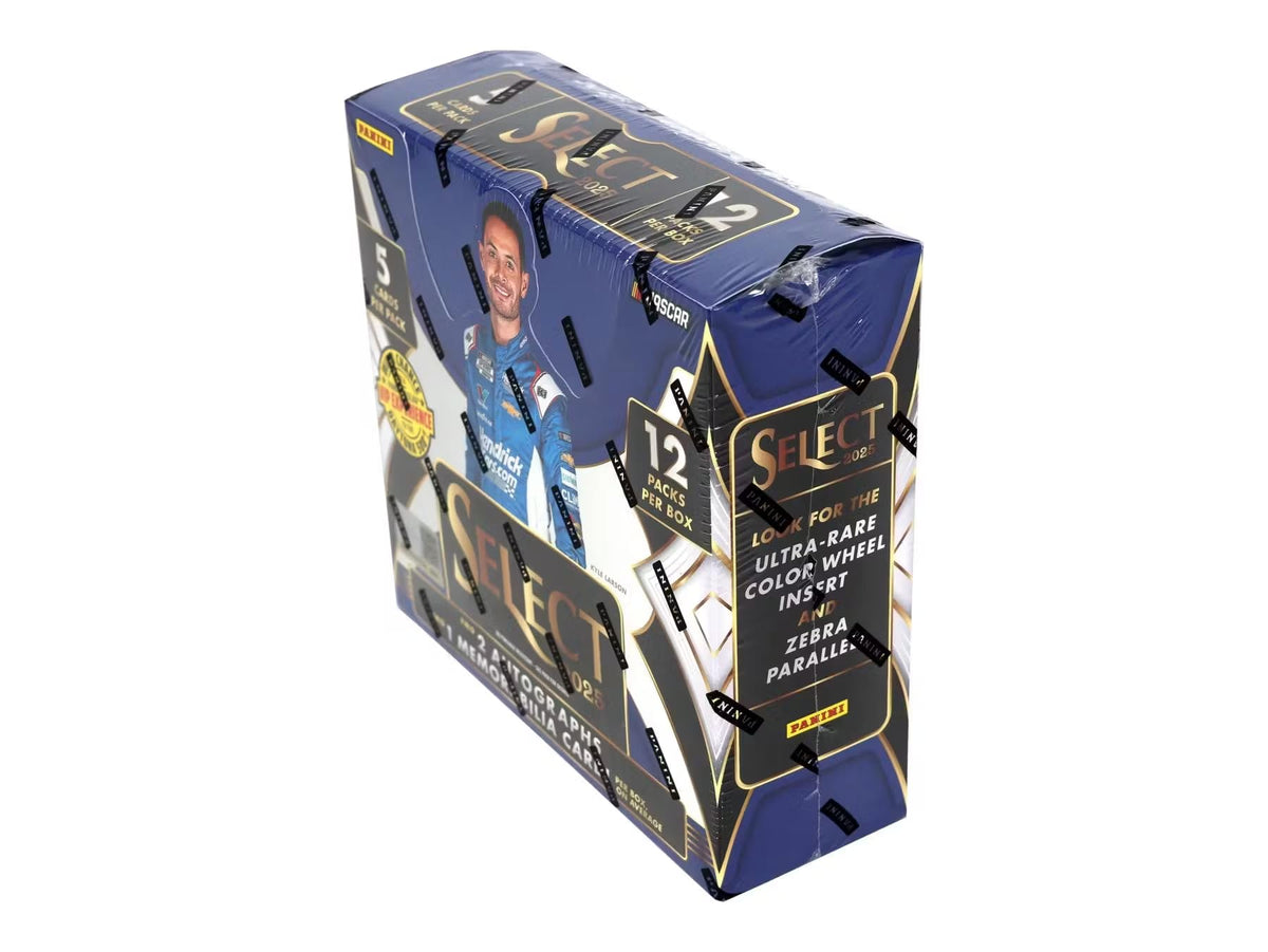2025 Panini Select NASCAR Racing Hobby Trading Card Box (2 Autographs per Box!)