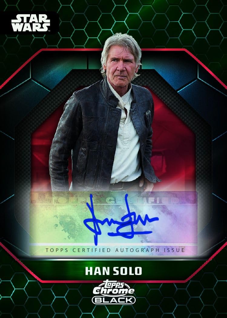 Topps 2024 Star Wars Chrome Black Hobby Box