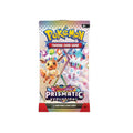 Pokemon TCG: Scarlet & Violet Prismatic Evolutions Booster Pack (Random Art) - 10 Cards
