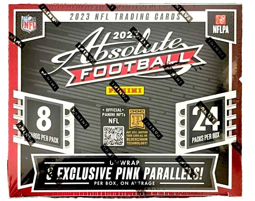 2023 Panini Absolute Football 24 Pack Retail Box Trading Cards