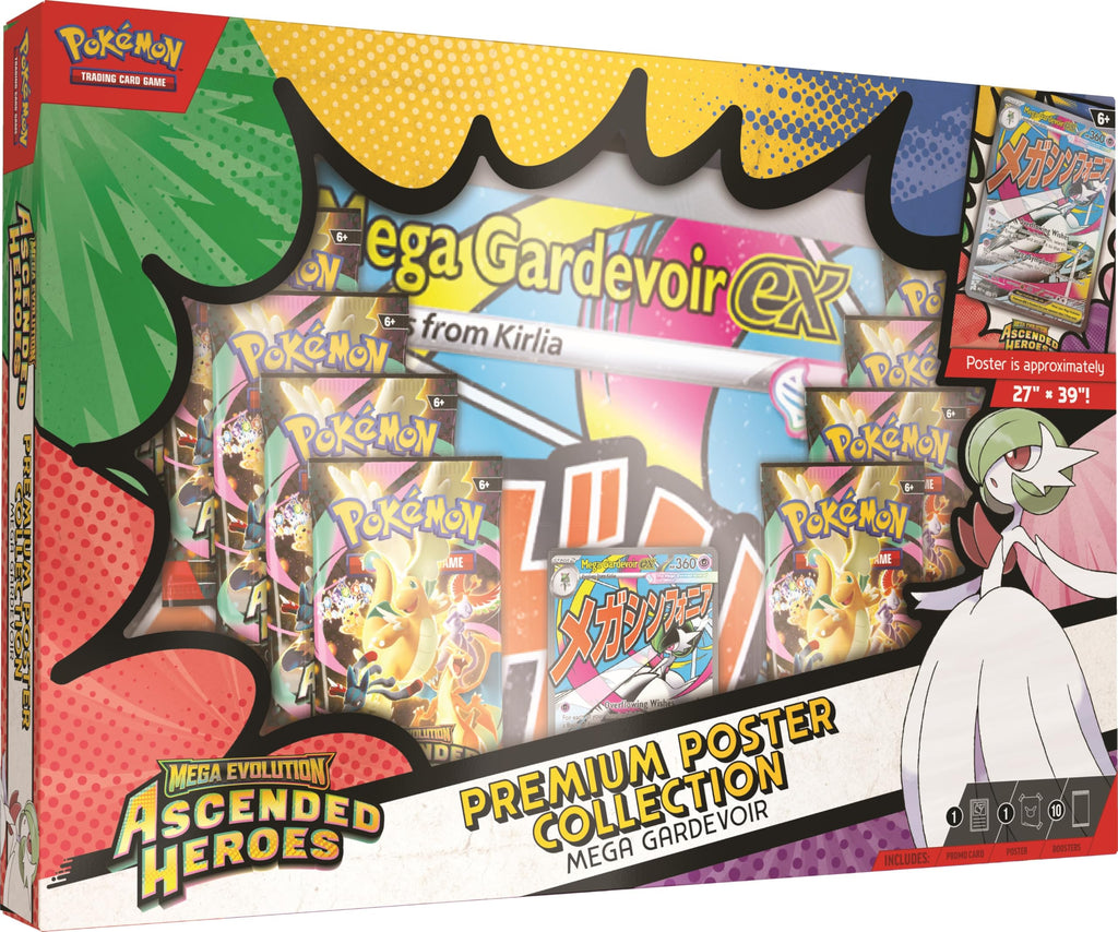 Pokémon TCG: Mega Evolution—Ascended Heroes Premium Poster Collection