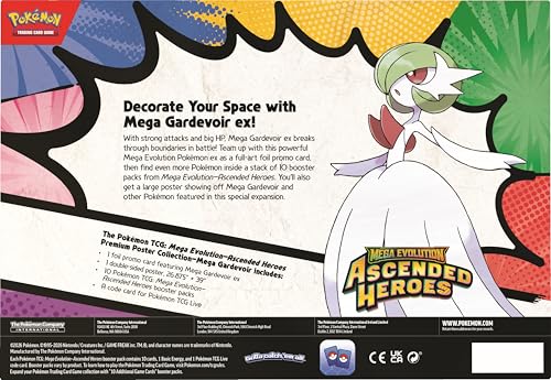Pokémon TCG: Mega Evolution—Ascended Heroes Premium Poster Collection