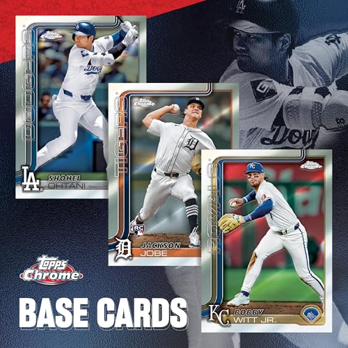 2025 Topps Chrome MLB Baseball - Factory Sealed - Mega Box