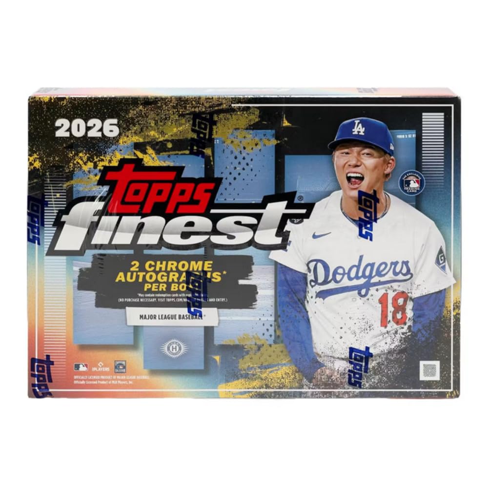 Topps 2026 Finest Baseball Hobby Box