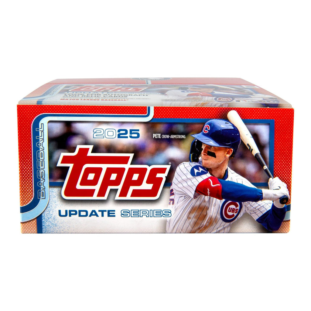 2025 Topps Updates Baseball Trading Cards 20ct Booster Display Box, Look for Rookie Cards!