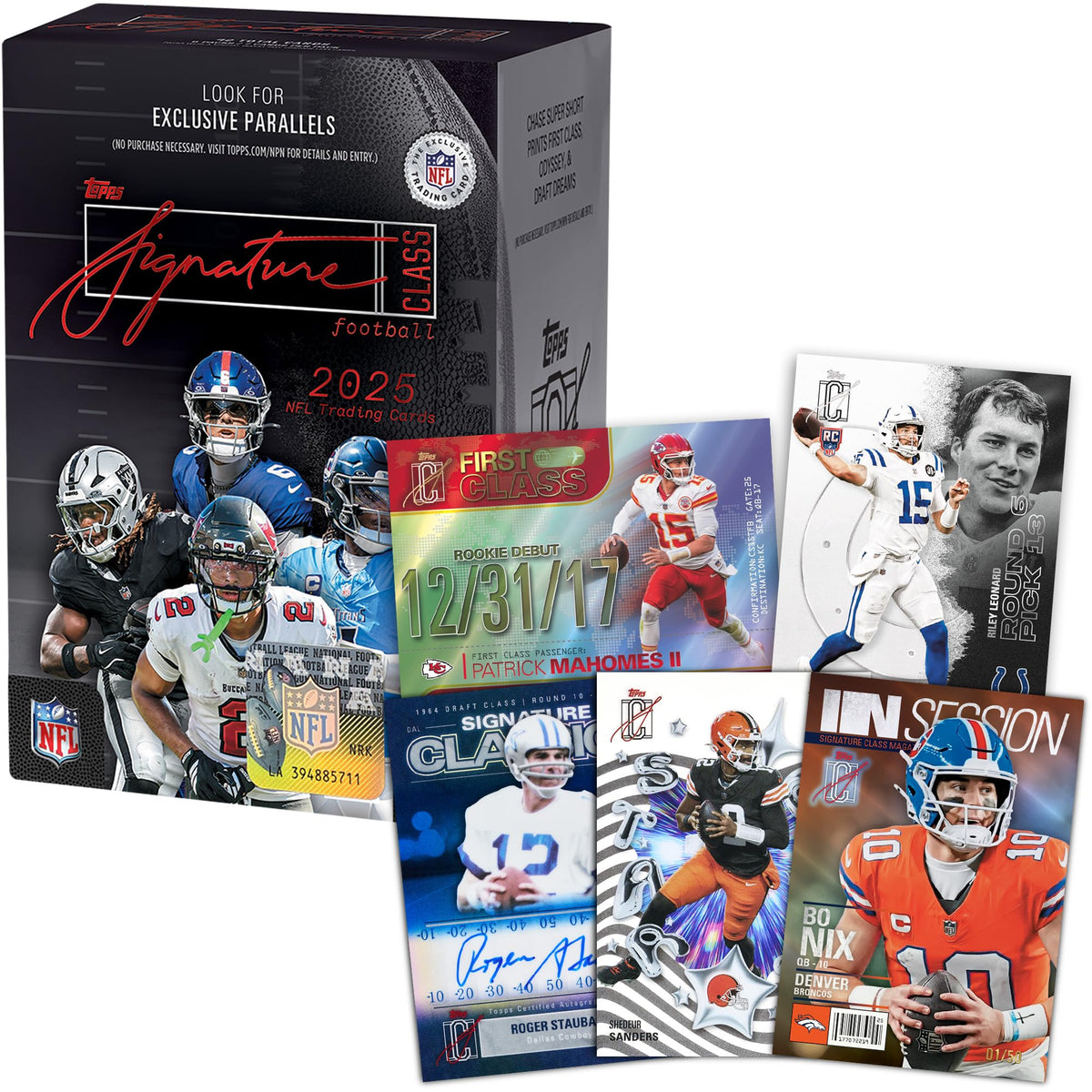 2025 Topps NFL Signature Class Football - Factory Sealed - Value Box