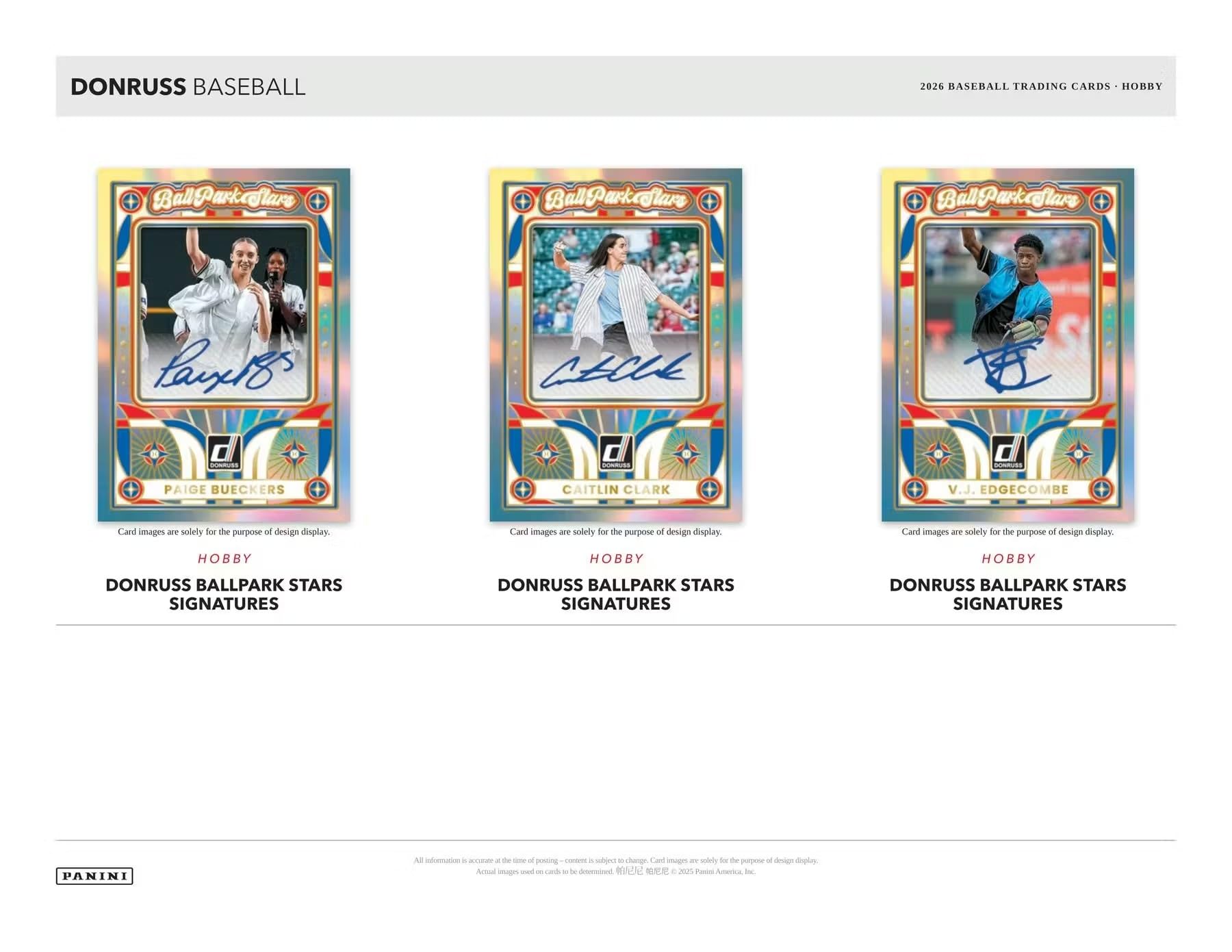 2026 Panini Donruss Baseball Hobby Box