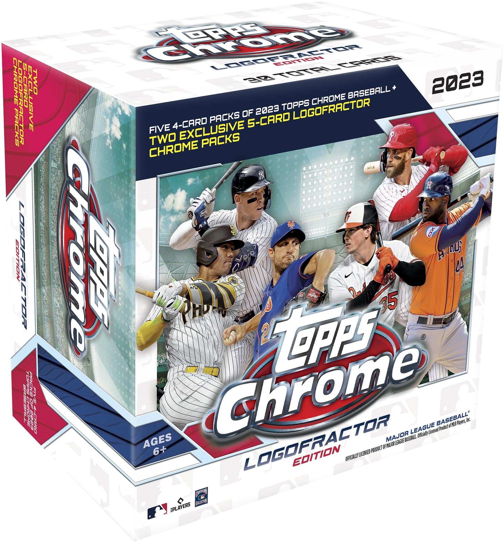 2023 Topps Chrome Logofractor Mega Box - Baseball Complete Sets