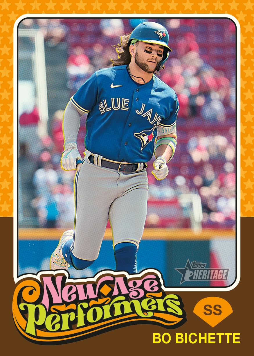 Topps 2024 Heritage Baseball Retail Monster Box - 15 Packs per Box