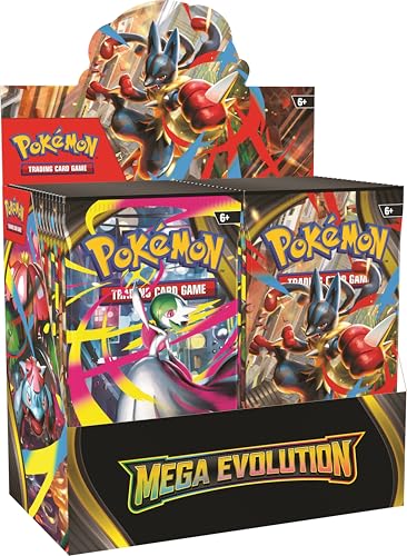 Pokémon TCG: Mega Evolution Enhanced Booster Display Box, 180 Cards