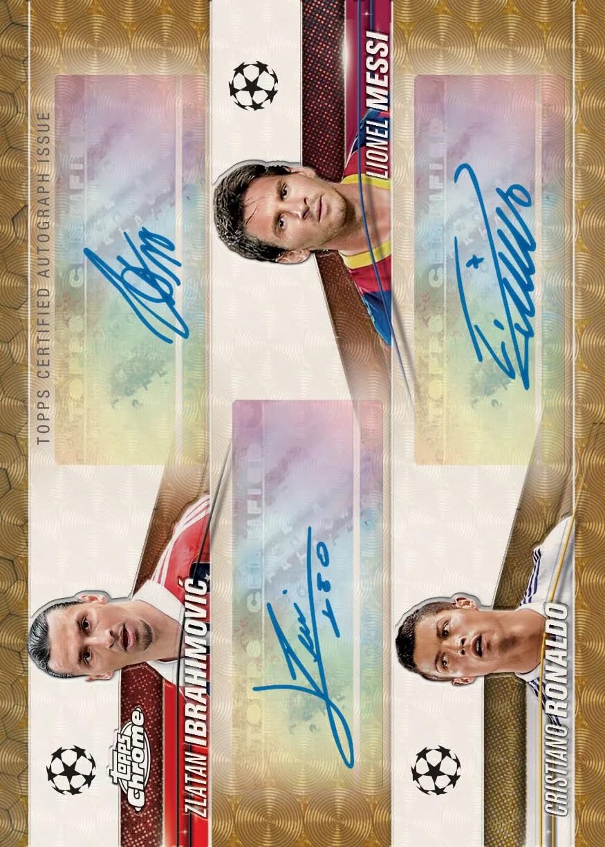 Topps Chrome UEFA Club Competitions Hobby 2024 Chrome Club Competition Hobby