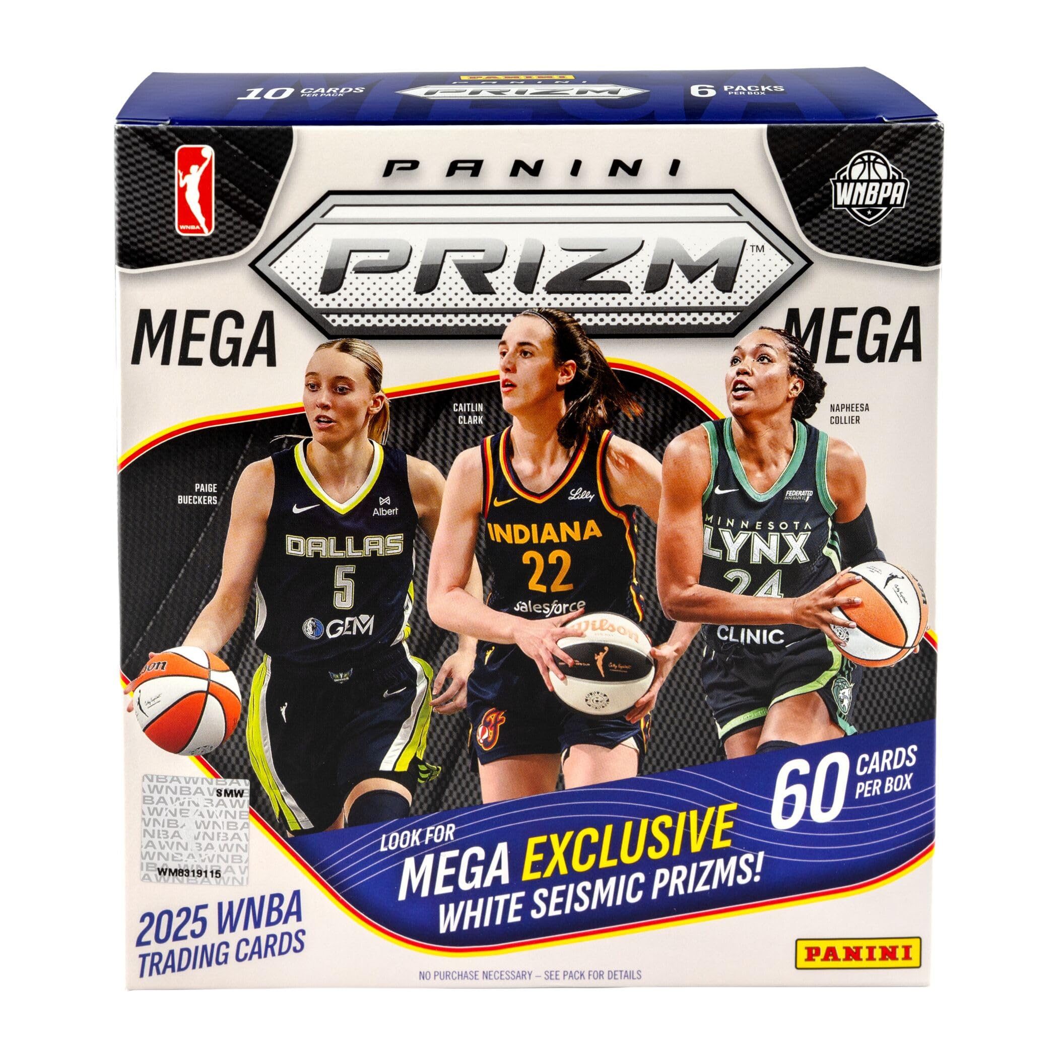 2025 Prizm WNBA Mega Box