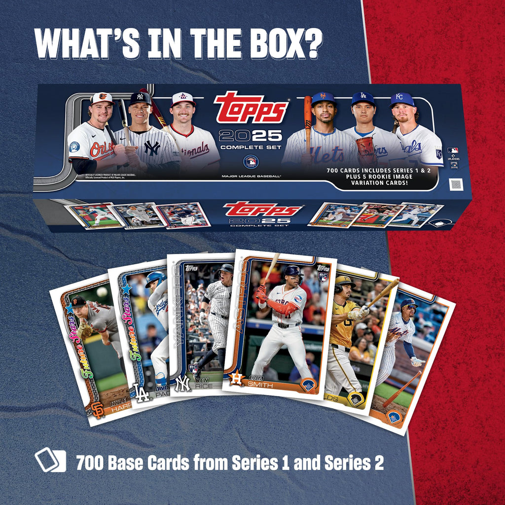2025 Topps Complete Sets Baseball - Factory Sealed - Retail Box