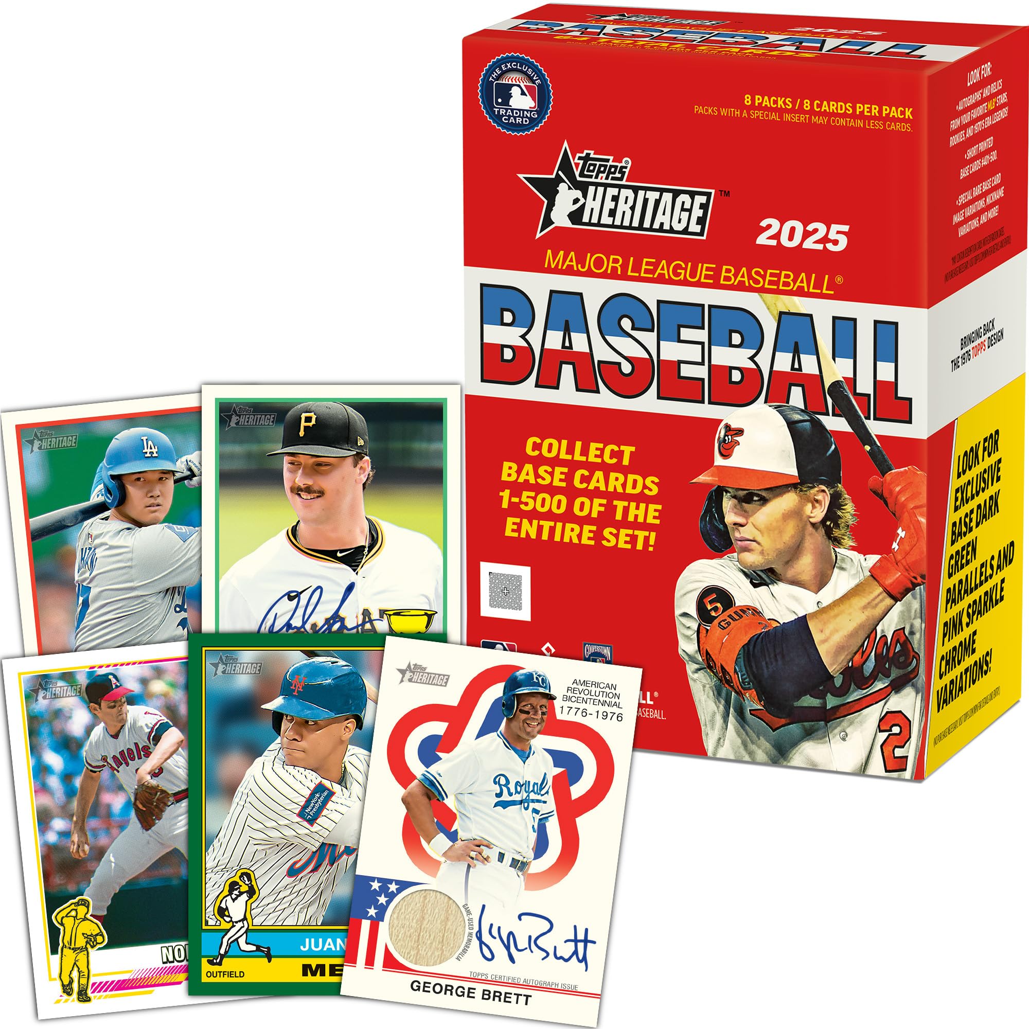 Topps 2025 Heritage Baseball - Value Box