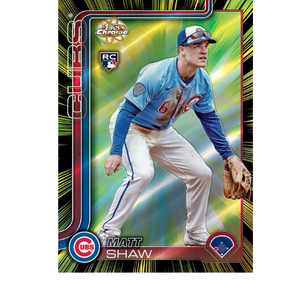 2025 Topps Chrome Baseball Update Hobby Box Factory Sealed 1 Autograph Card Per Box