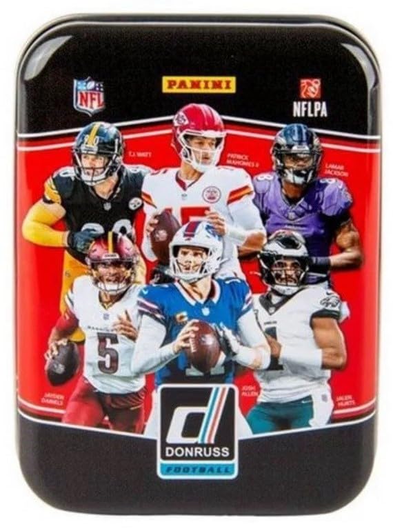 2025 Panini Donruss Football Trading Cards Tin