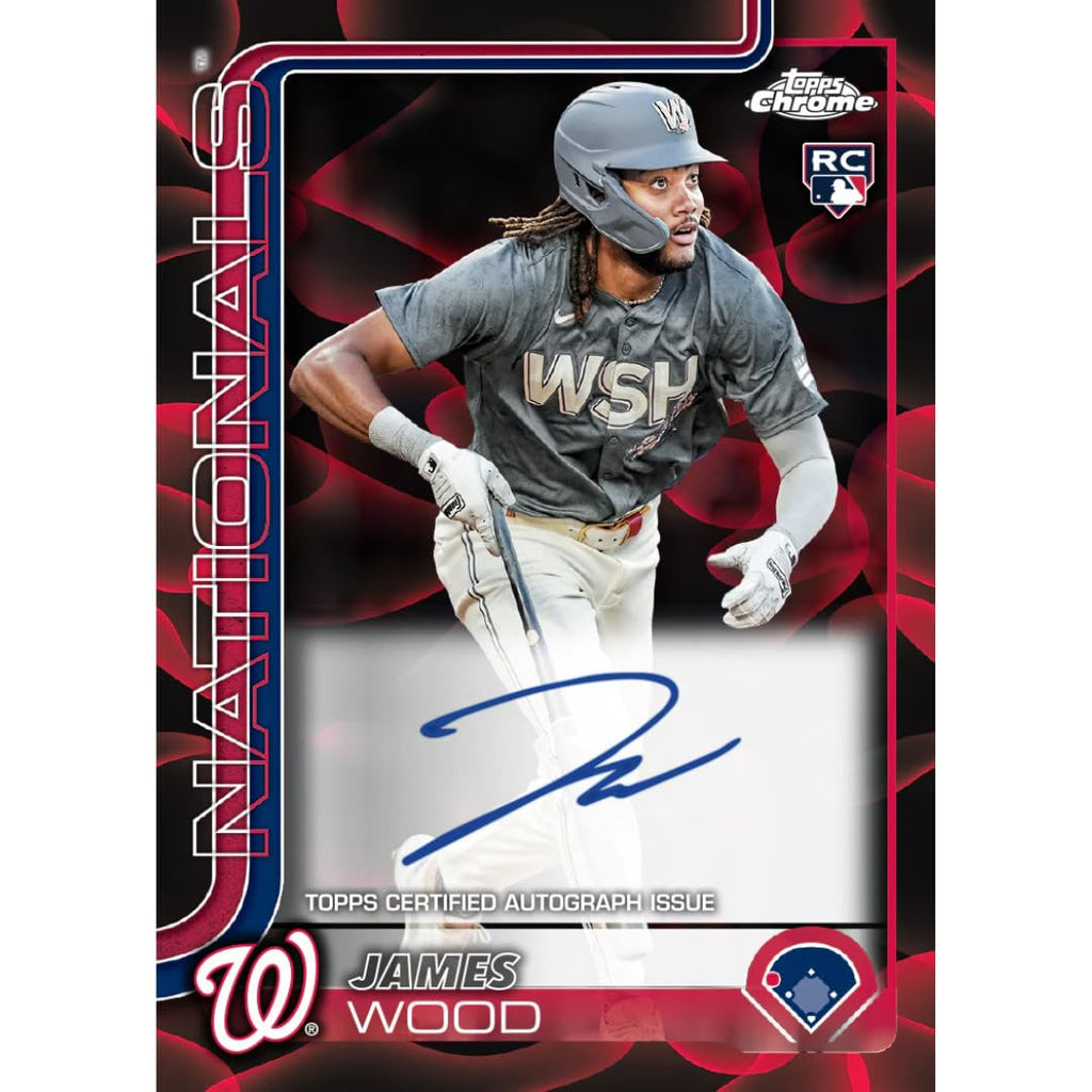 2025 Topps Chrome Baseball Update Hobby Box Factory Sealed 1 Autograph Card Per Box