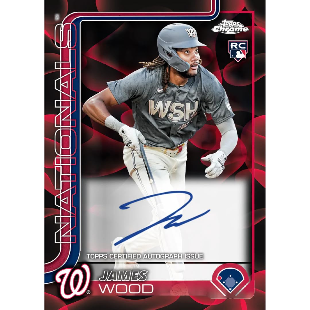 2025 Topps Chrome Baseball Update Hobby Box Factory Sealed 1 Autograph Card Per Box