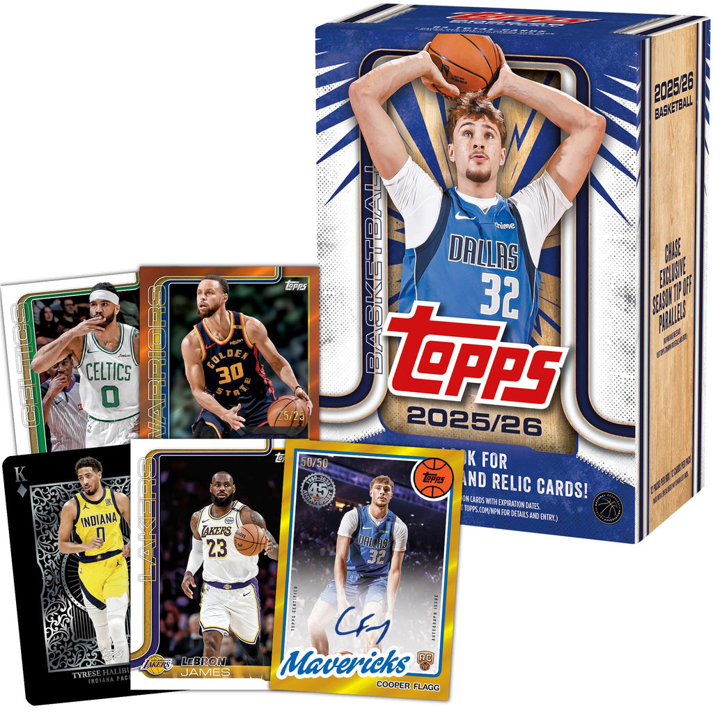 2025/26 Topps Basketball 7-Pack Blaster Box
