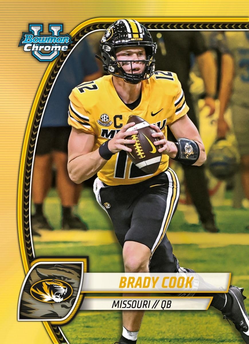 Chrome University Football Hobby Box by Topps
