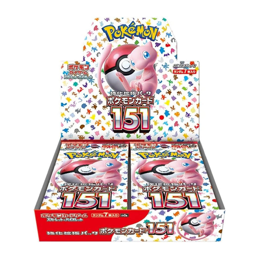 Pokemon Card Game Scarlet & Violet Enhanced Expansion Pack Pokemon Card 151 Booster Box (Japanese) - 20 Packs