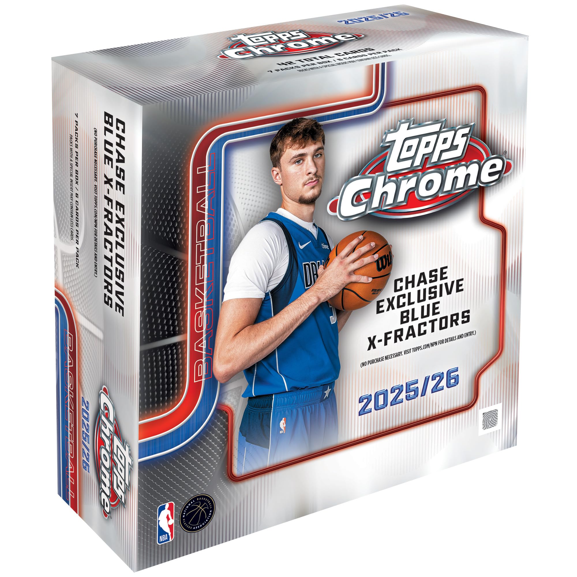 2025-26 Topps Chrome Basketball - Factory Sealed - Value Box & Mega Box
