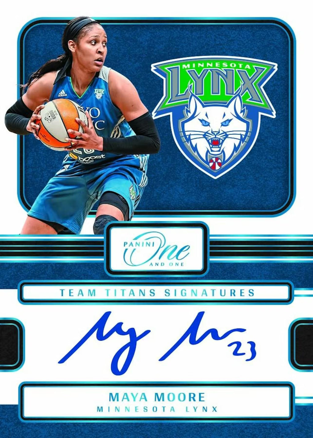 2025 Panini One and One WNBA Basketball Hobby Trading Card Box (1 Autograph Card Per Box)