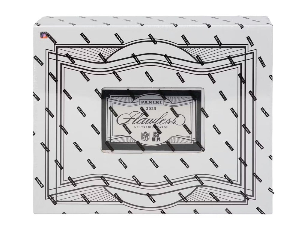 2025 Panini Flawless Football Hobby Trading Card Box (6 Autographs Per Box)