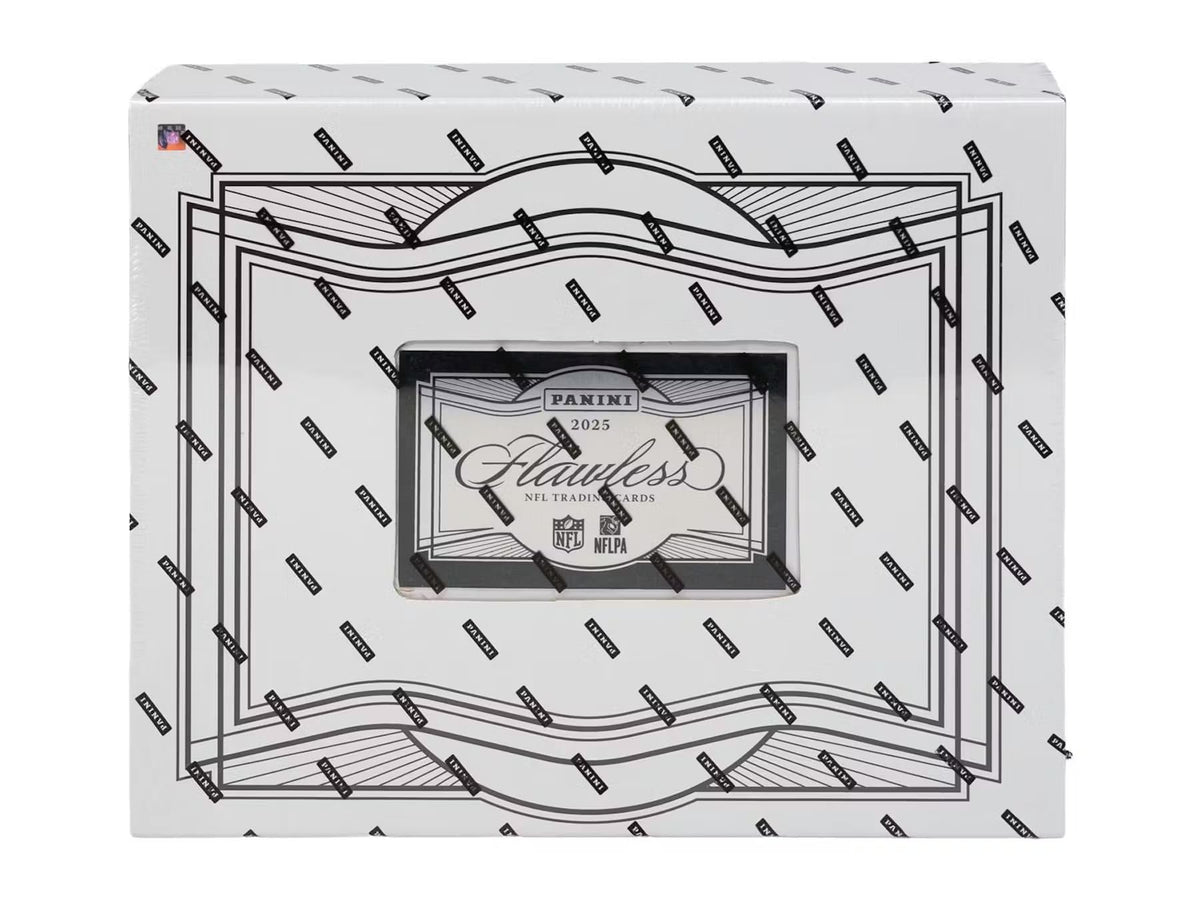 2025 Panini Flawless Football Hobby Trading Card Box (6 Autographs Per Box)