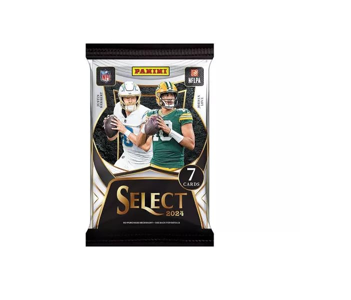 2024 Panini Select Football Mega Trading Card Box (Black & Green Prizm Shock Die Cuts)