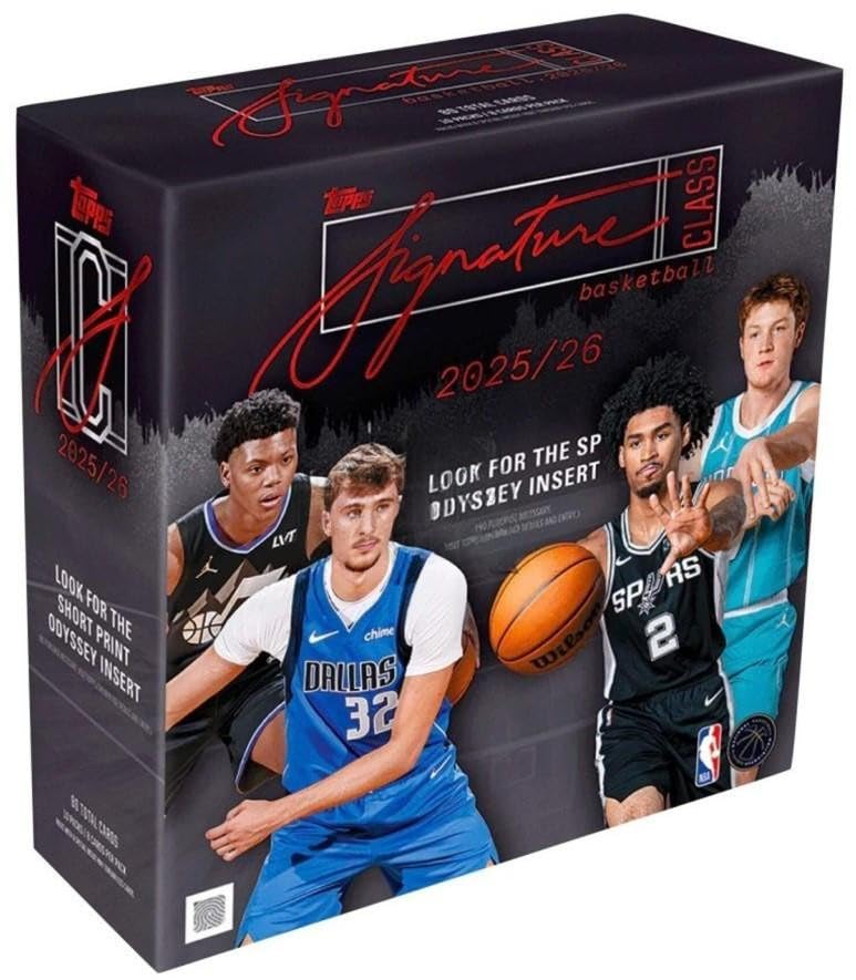 2025-26 Topps Signature Class Basketball Mega Box