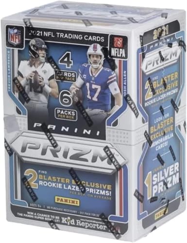 2021 Panini Prizm NFL Football BLASTER Box (6 pks/bx)
