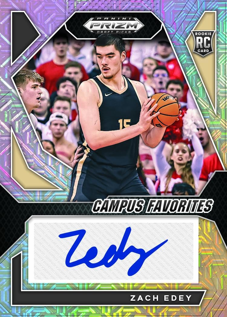 2024 Panini Prizm Draft Picks Collegiate Basketball Trading Card Box (Hobby)(4 Autographs)