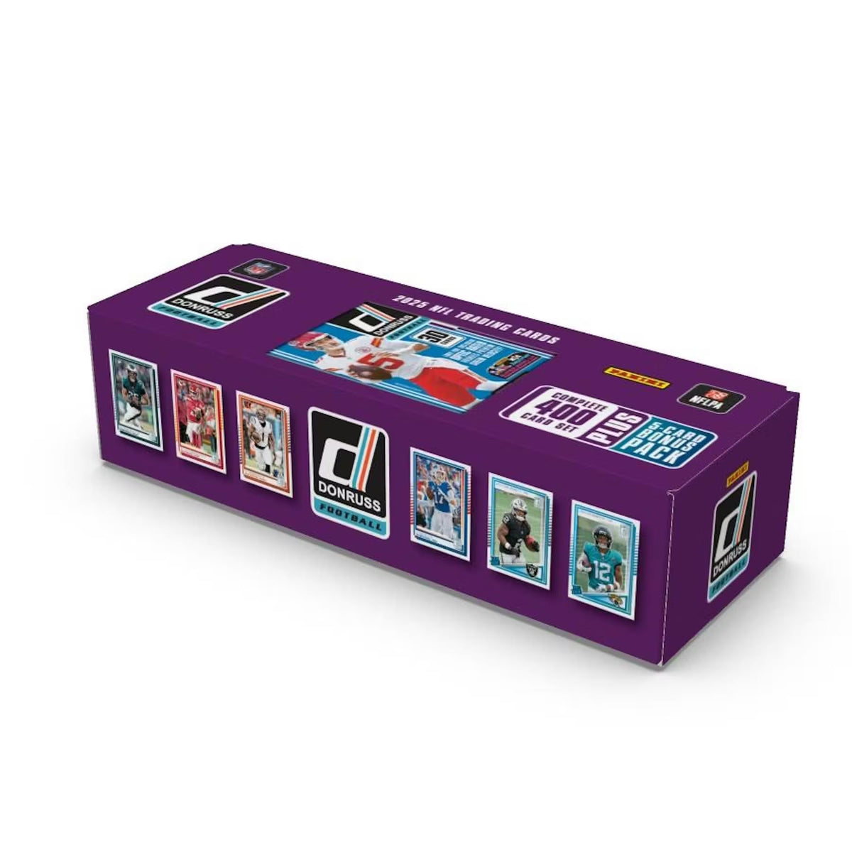 2025 Panini Donruss Football Hobby Factory Trading Card Set (400 Complete Card Set + 5 Donruss Optic Rated Rookie Preview Holos Pack)