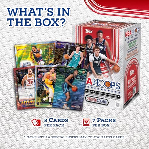 2025-26 Topps Hoops Basketball - Factory Sealed - Value Box