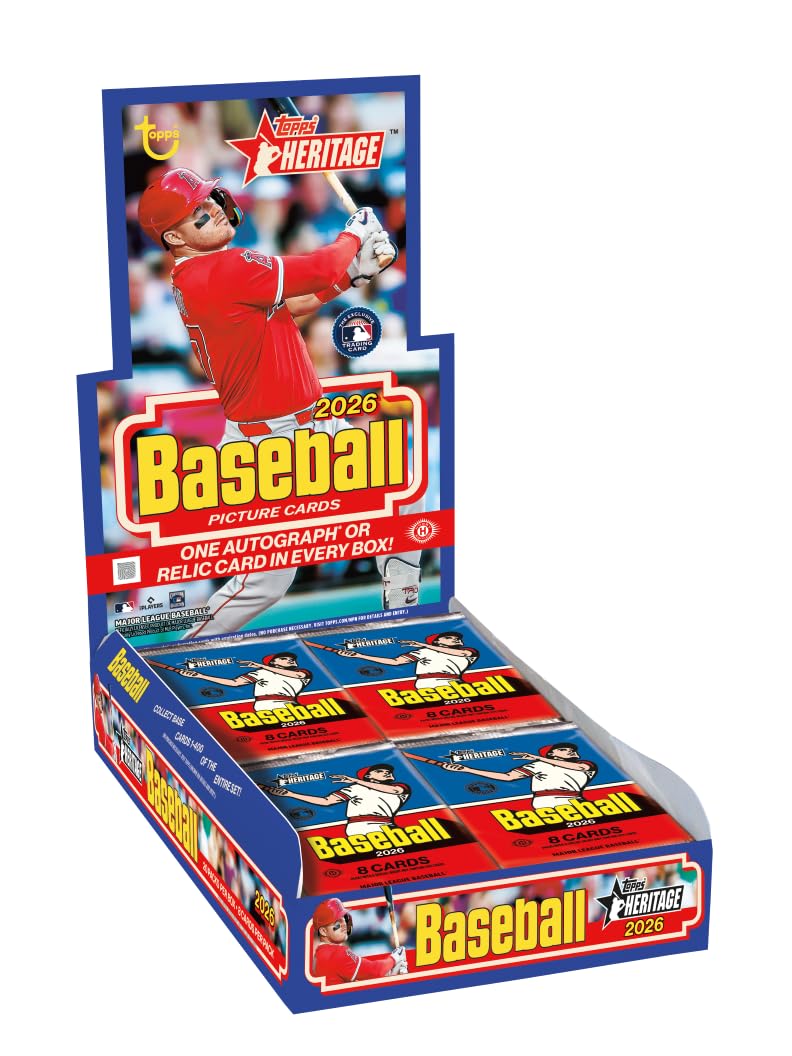 Topps 2026 Heritage Baseball Hobby Box