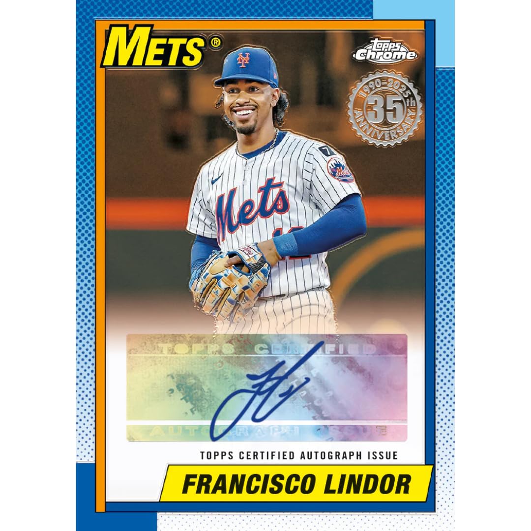 2025 Topps Chrome Baseball Update Hobby Box Factory Sealed 1 Autograph Card Per Box