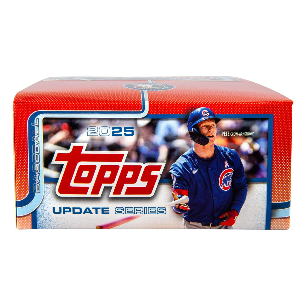 2025 Topps Updates Baseball Trading Cards 20ct Booster Display Box, Look for Rookie Cards!
