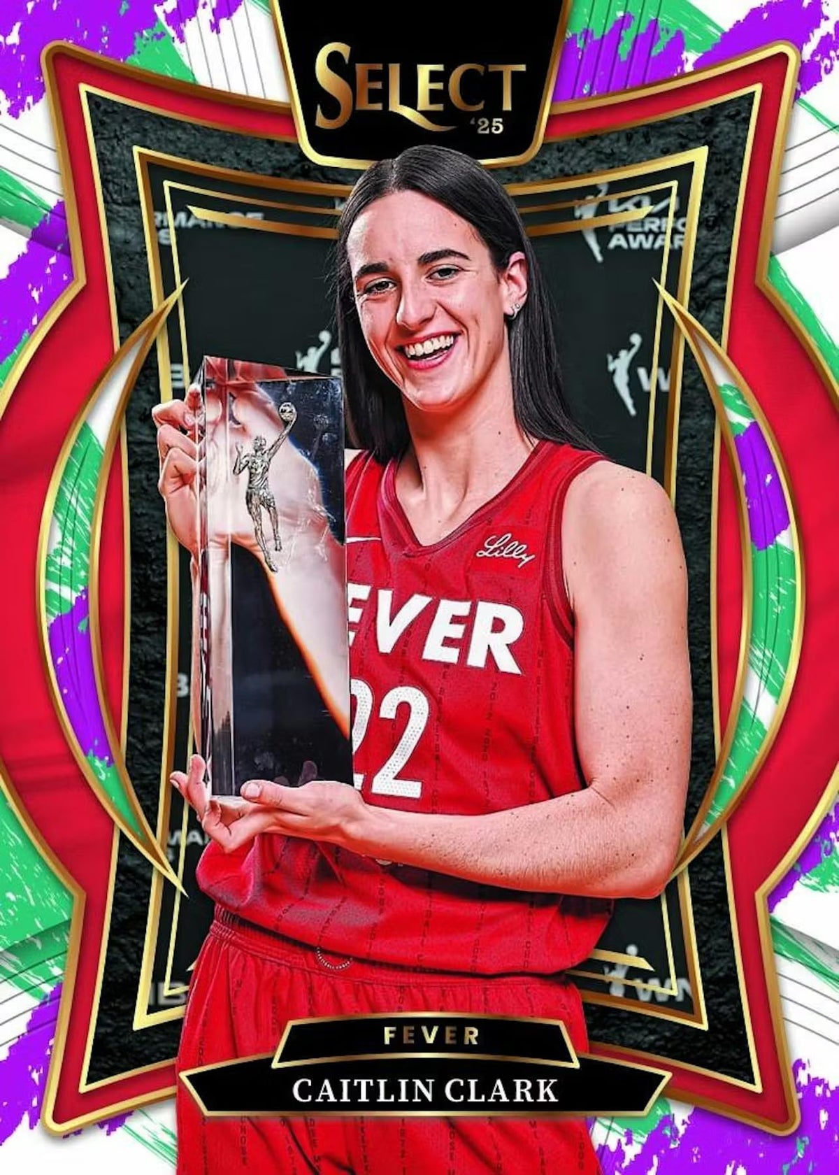 2025 Panini Select WNBA Basketball Hobby Trading Card Box (3 Autographs or Memorabilia Cards Per Box)