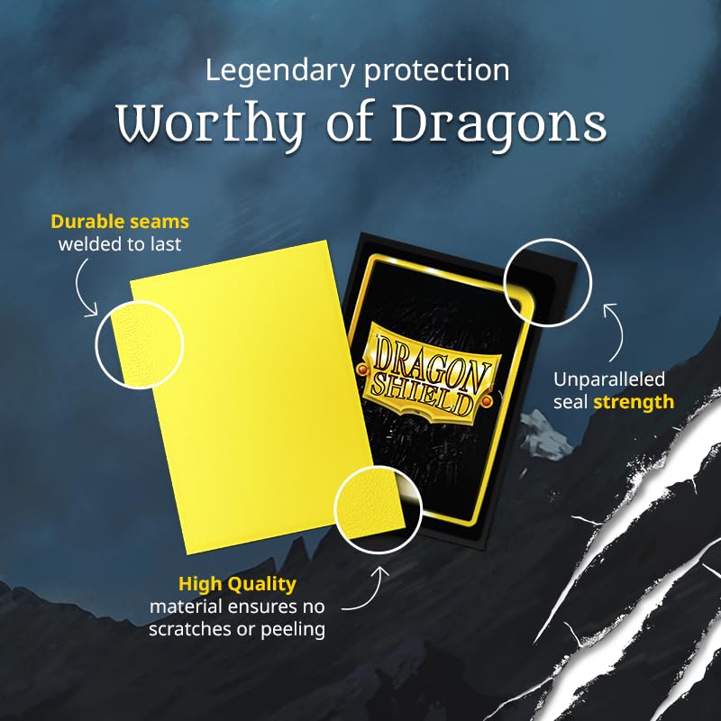 Dragon Shield | Card Matte Sleeves | Smooth & Tough Premium TCG Sleeves | Compatible with Pokemon, Flesh & Blood, One Piece & Magic the Gathering