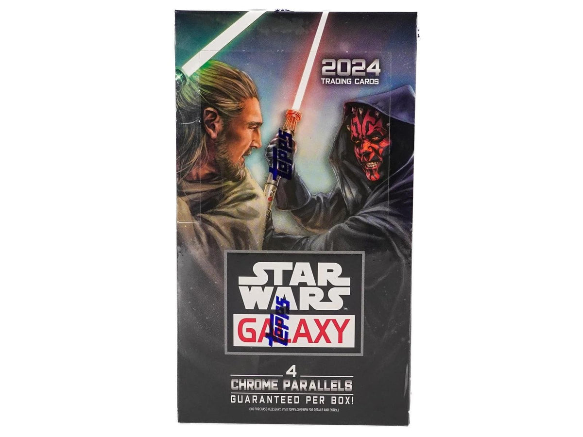 2024 Topps Chrome Galaxy Star Wars Hobby Box Factory Sealed