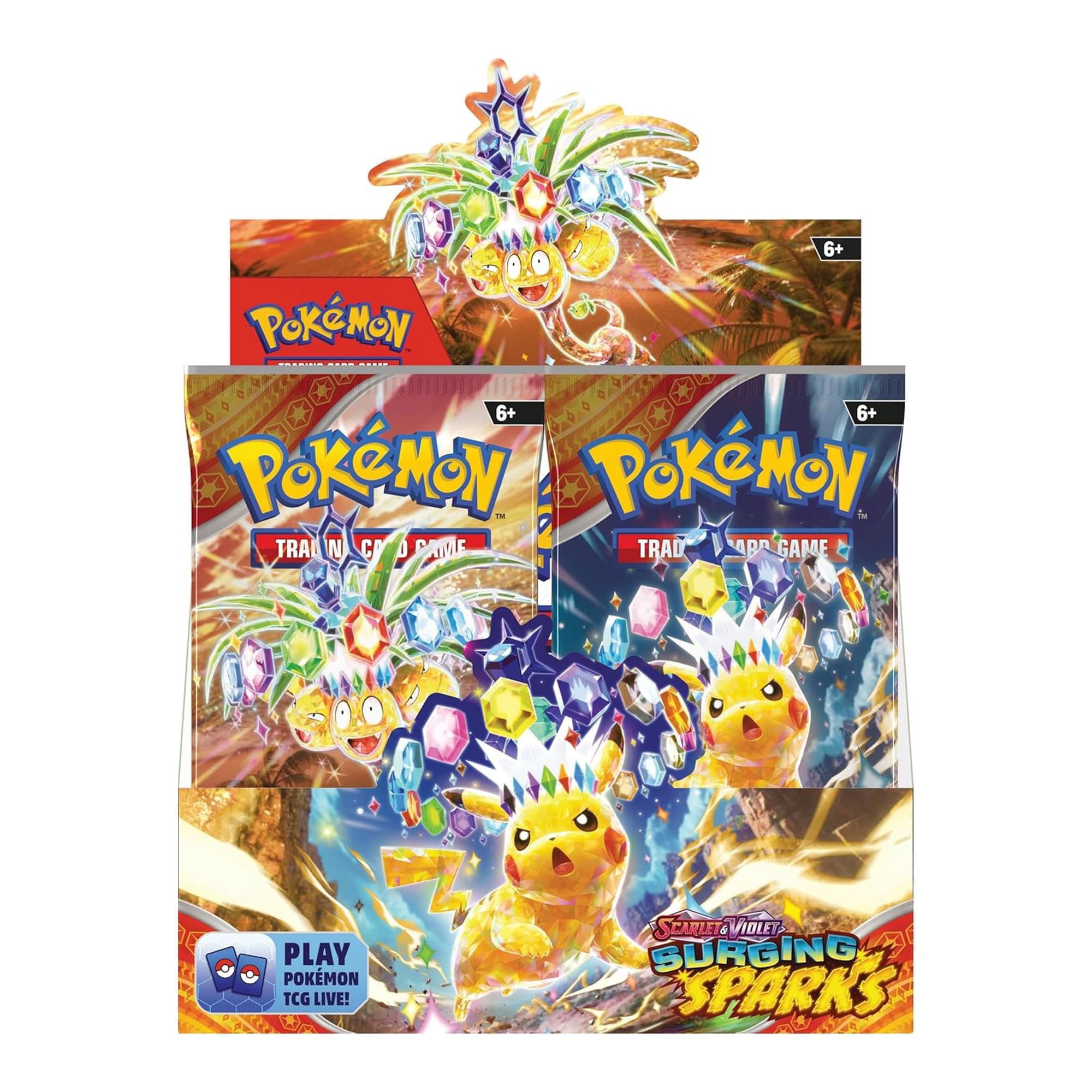 Pokémon TCG: Scarlet & Violet - Surging Sparks Booster Display Box