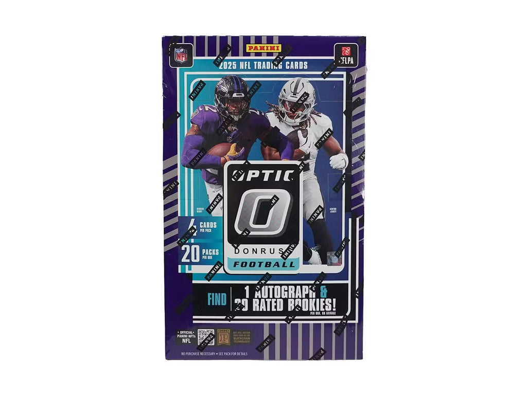 Panini 2025 Donruss Optic Football Retail Pack Trading Cards