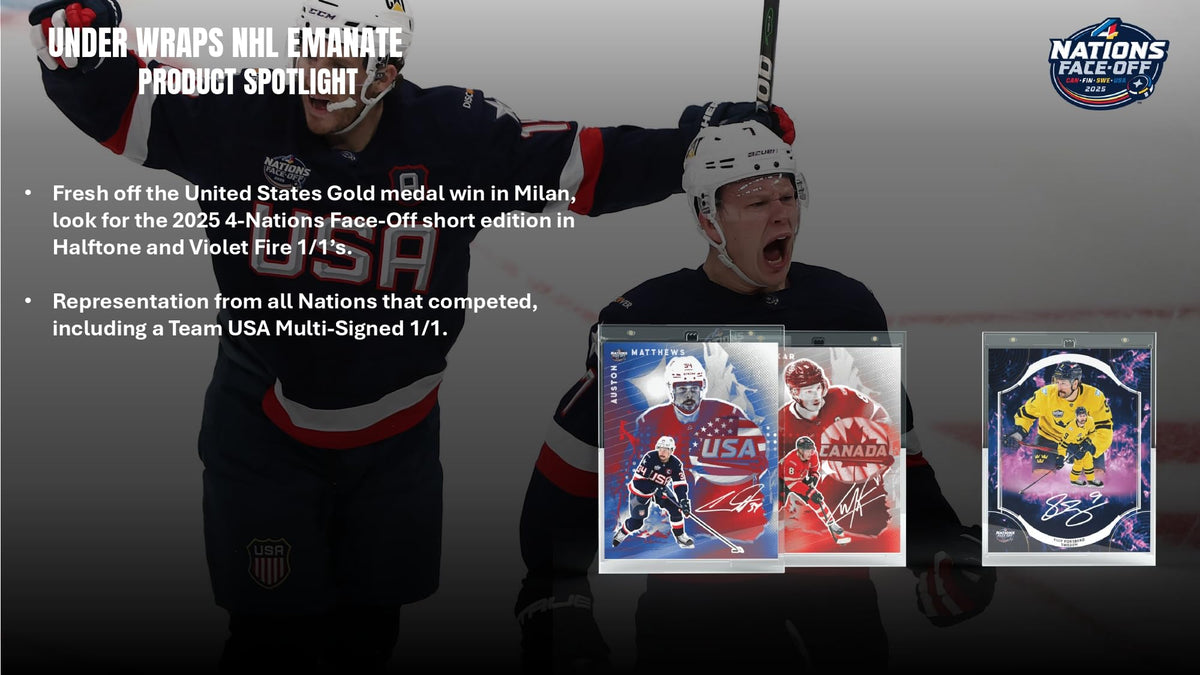 Under Wraps Fanatics 2025-26 Emanate Hockey Autographed Hobby Trading Card Box
