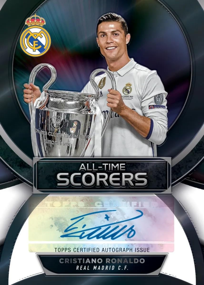 Topps Chrome UEFA Club Competitions Hobby 2024 Chrome Club Competition Hobby