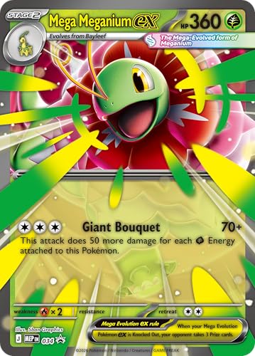 Pokemon TCG: Mega Evolution - Ascended Heroes Mega Meganium ex Box