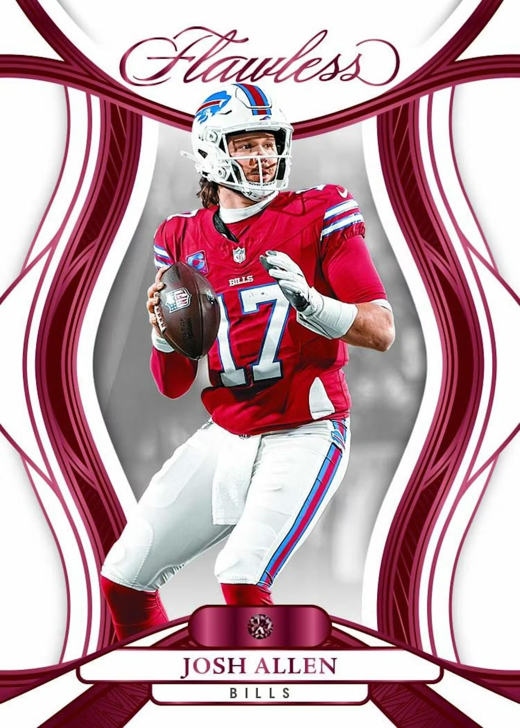 2025 Panini Flawless Football Hobby Trading Card Box (6 Autographs Per Box)
